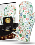 Oven Mitts Set of 2 (Green)
