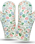 Oven Mitts Set of 2 (Green)