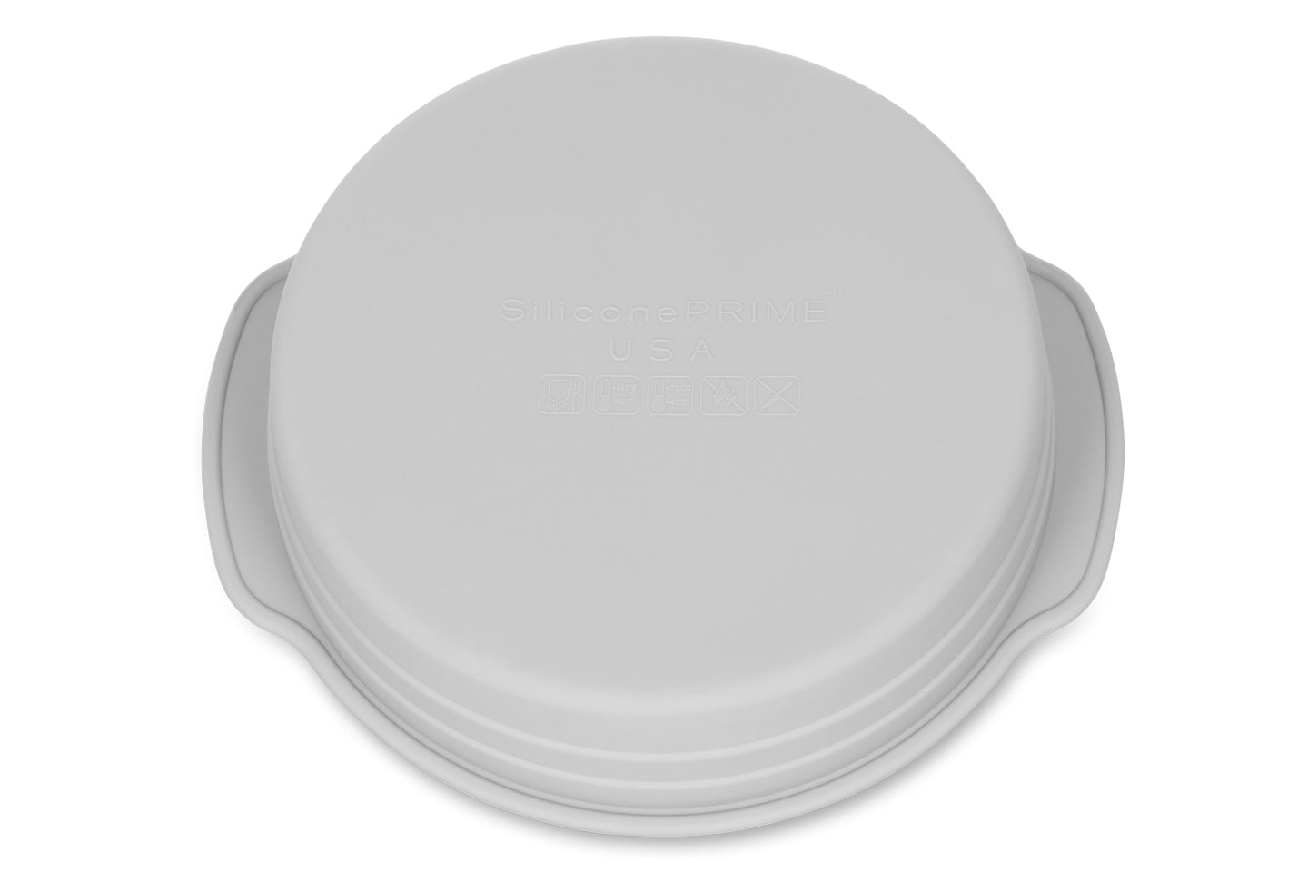 cook 'n' chic premium professional non-stick reusable quick release easy to clean silicone round cake loaf pan made of genuine siliconePRIME multi-purpose for cakes pies quiche cheesecake