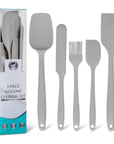 cook'n'chic® premium professional non-stick reusable quick release easy to clean eco friendly durable silicone cooking set utensils made of genuine siliconePRIME™ and strong steel metal inner core
