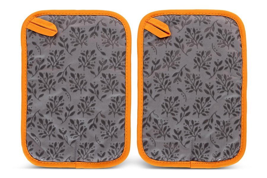 Buy Oven Mitts Set of 2 (Gray/Orange) from Cook'n'Chic®
