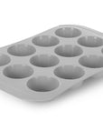 cook'n'chic® premium professional non-stick reusable quick release easy to clean eco friendly durable silicone cupcake muffin pan made of genuine siliconePRIME™